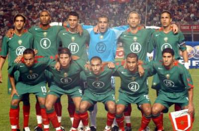 l'equipe de maroc